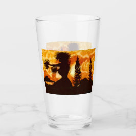 Hawiian Hula Dancer Glas