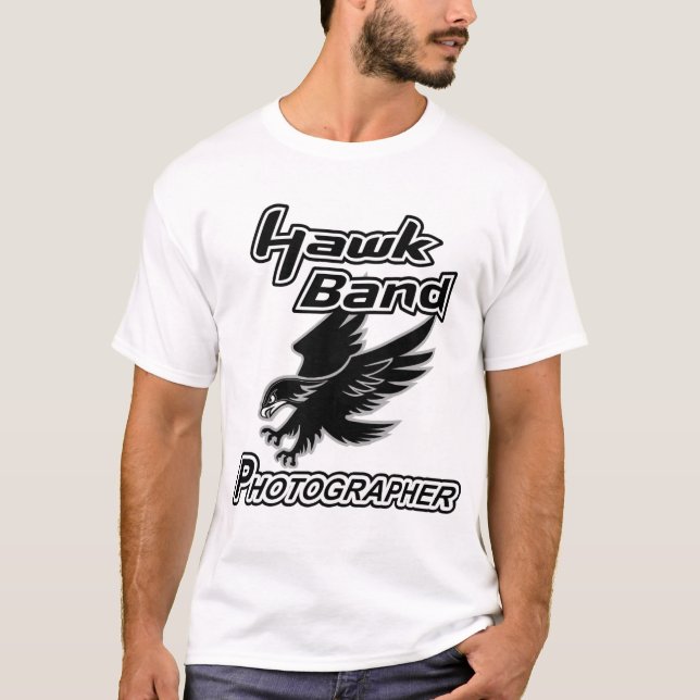 Hawk Band Fotograf T - Shirt (Vorderseite)