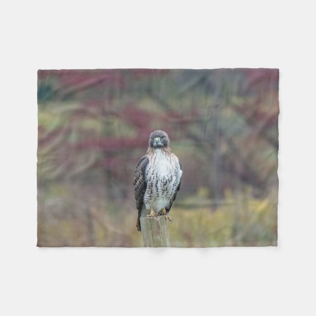 Hawk Fleece Blanket (Vorderseite (Horizontal))