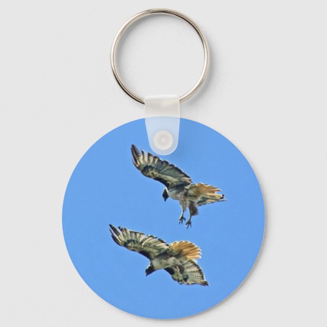 Hawk Flight Key Chain Schlüsselanhänger (Vorderseite)
