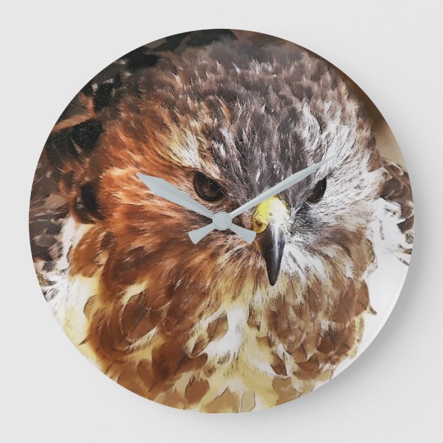HAWK GROßE WANDUHR (Vorderseite)