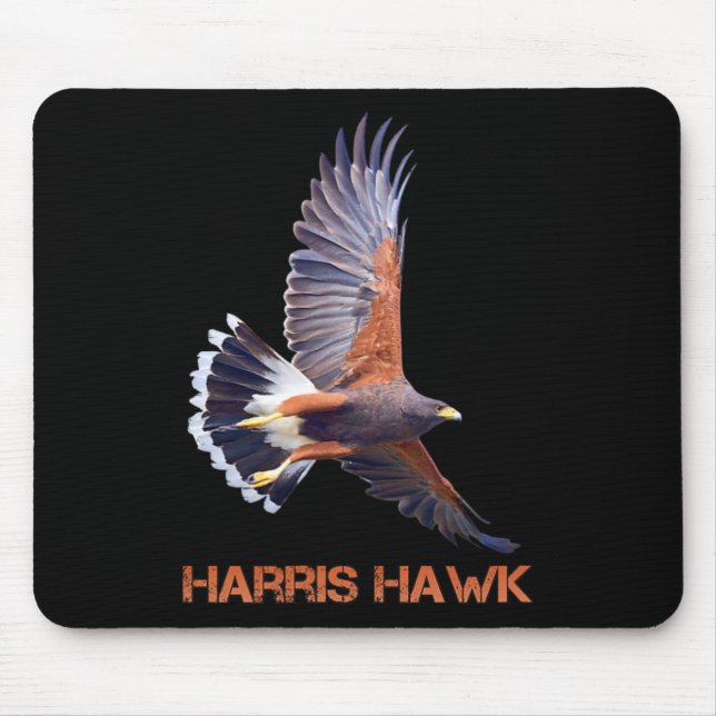 Hawk Kamala Harris für Präsident Mousepad (Vorne)