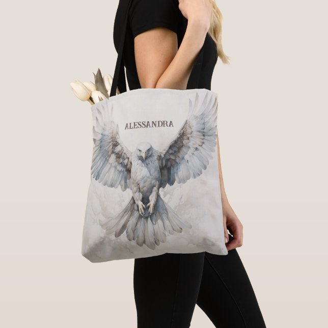 Hawk Tote Bag - Naturlich Inspiriert, individualis Tasche (Von Nahem)