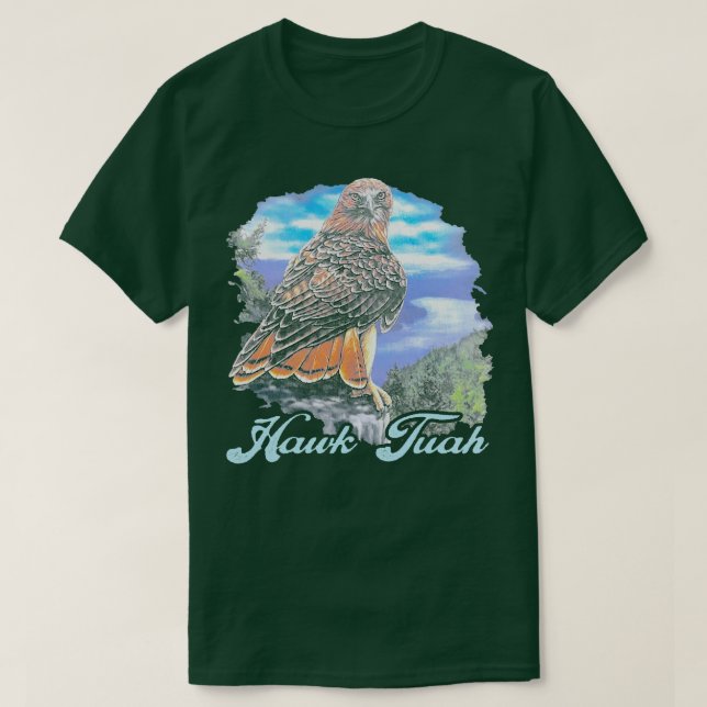Hawk Tuah 70er Truck Stopp T-Shirt (Design vorne)