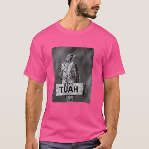 Hawk Tuah Lustiger Spit Joke Thang Foto Weiß Schwa T-Shirt