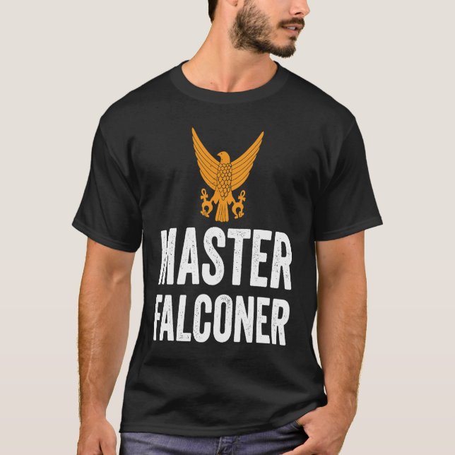Hawker and Falconry Master Falconer T-Shirt (Vorderseite)