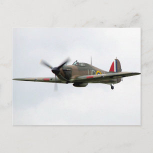 Hawker Hurricane Mk1 Postkarte
