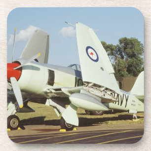 Hawker Sea Fury bei CAF, Minnesota Wing, auf der Getränkeuntersetzer