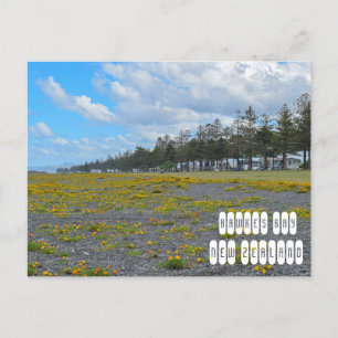 Hawkes Bay in Neuseeland Postkarte