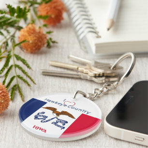 Hawkeyes Iowa avec indicateur initial