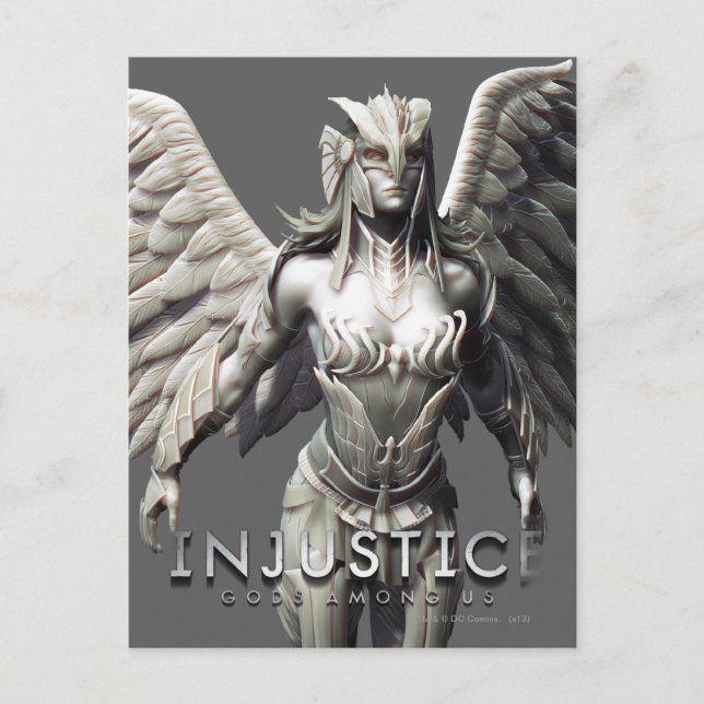 Hawkgirl Alternate Postkarte (Vorderseite)