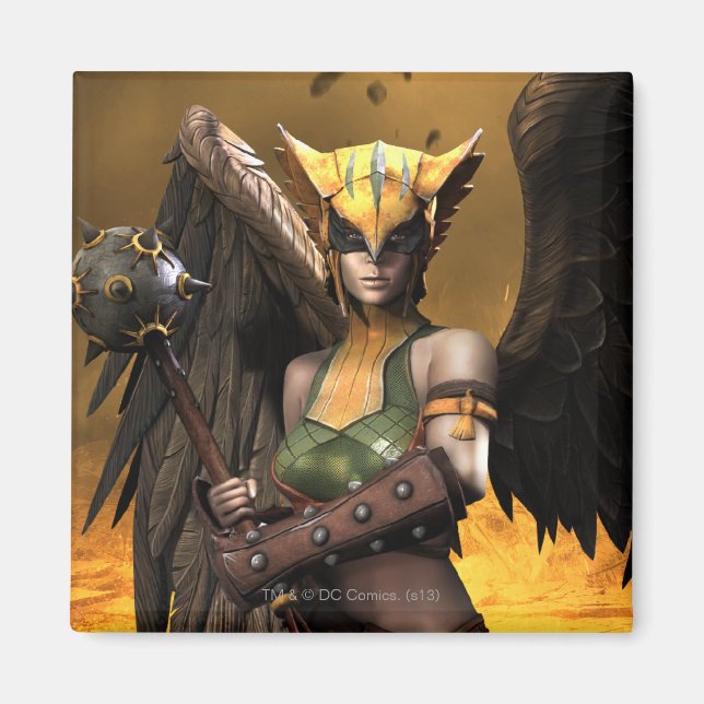 Hawkgirl Magnet (Vorne)