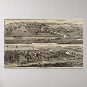 Hawkins, Mayes Wohnsitze Poster