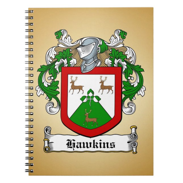 Hawkins Wappen Notizblock (Vorderseite)