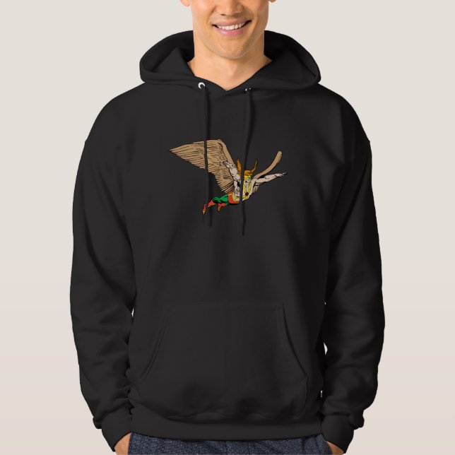 Hawkman Flies Hoodie (Vorderseite)