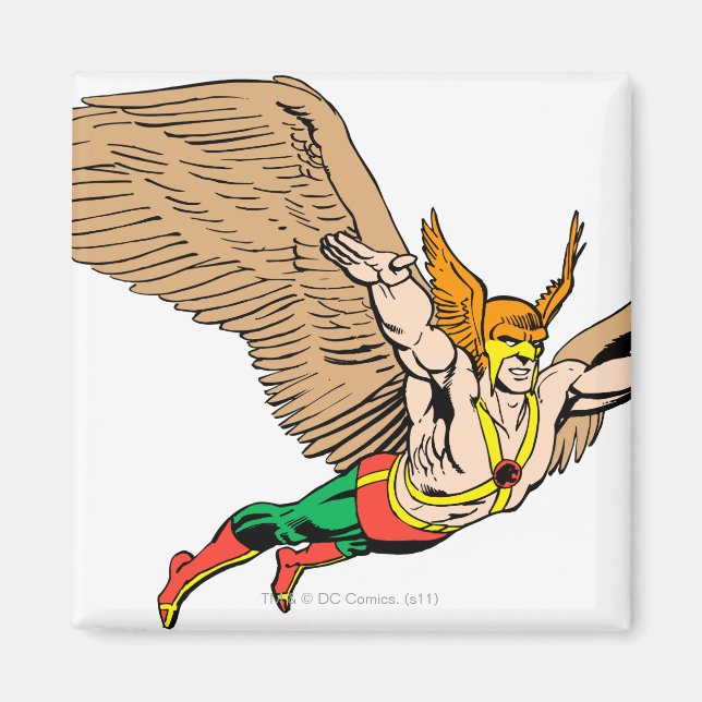 Hawkman Flies Magnet (Vorne)
