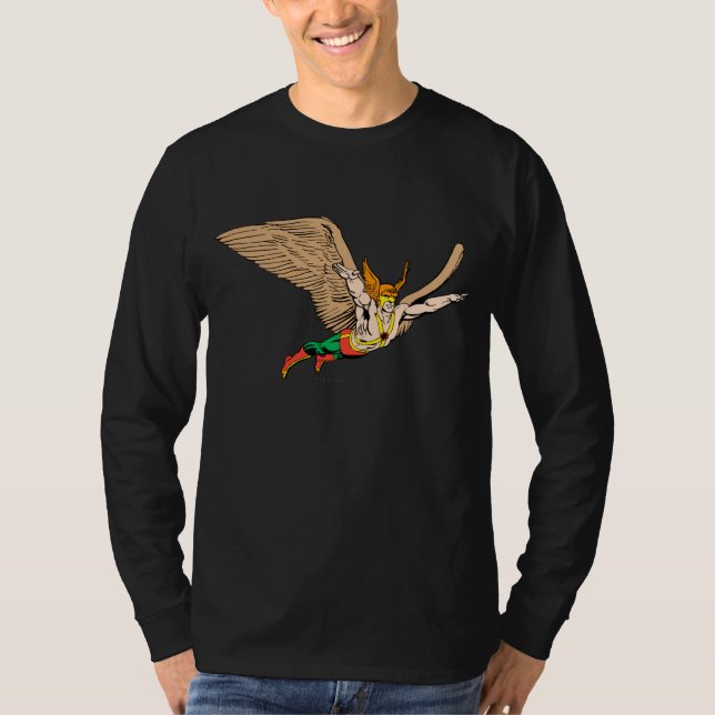 Hawkman Flies T-Shirt (Vorderseite)