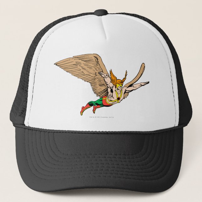 Hawkman Flies Truckerkappe (Vorderseite)