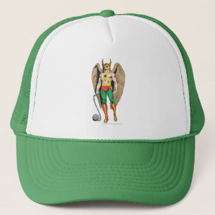 Hawkman is translated to German as "Hawkman" or mo Truckerkappe