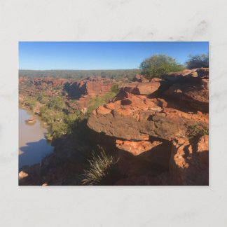Hawks Head, Kalbarri, Western Australien Postkarte