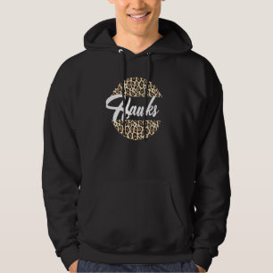 Hawks High School Mascot Sportteam Frauenfalken Hoodie