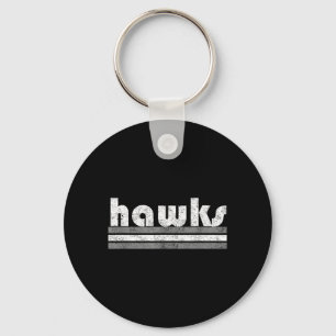Hawks Schulgeist Pep Rallye Spiel Sports Grau Schlüsselanhänger