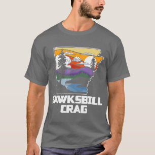 Hawksbill Arkansas Artistic Nature Outdoors V T-Shirt