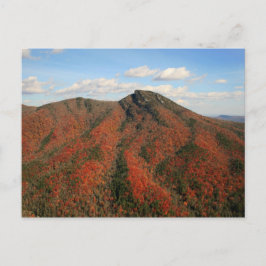 Hawksbill Mountain in Herbst, Linville Gorge, NC Postkarte