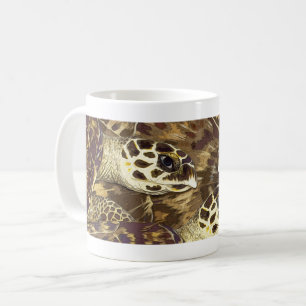 Hawksbill Sea Turtle Graphic Kaffeetasse