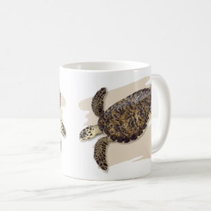 Hawksbill Seeschildkröte-Tasse Kaffeetasse