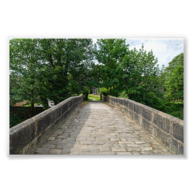 Hawksclough Bridge, Mytholmroyd Fotodruck (Vorne)