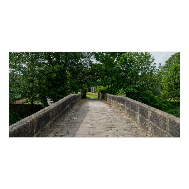 Hawksclough-Brücke, Mytholmroyd Poster (Vorderseite)