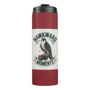 Hawkward-Momente - Lustige Falken- und Vogel-Liebh Thermosbecher