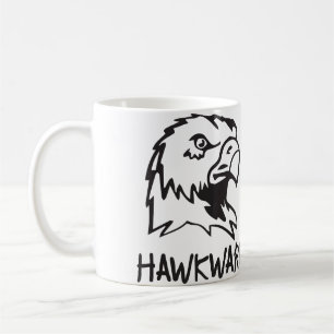 Hawkward - ungeschicktes Falke-Wortspiel Kaffeetasse