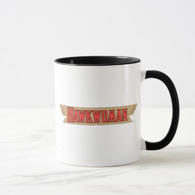 Hawkwoman-Logo Tasse (Rechts)