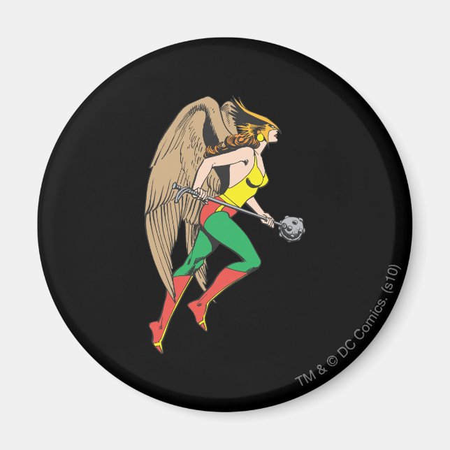 Hawkwoman Profil Magnet (Vorne)