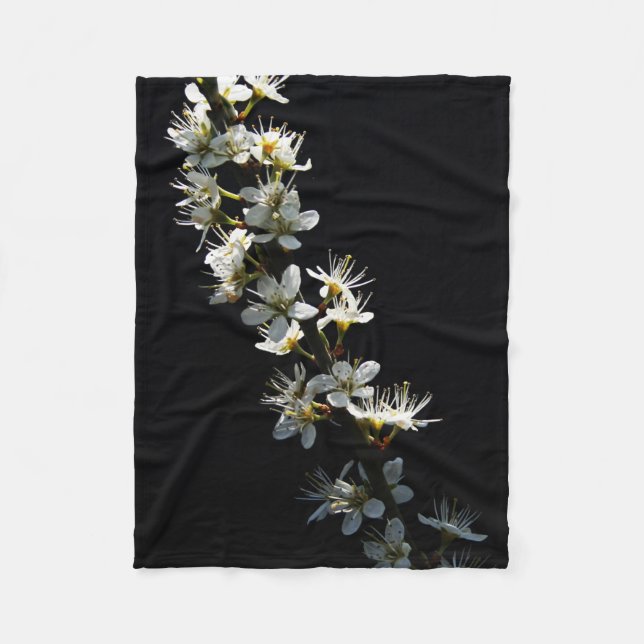 Hawthorn Blume fbcna Fleecedecke (Vorderseite)
