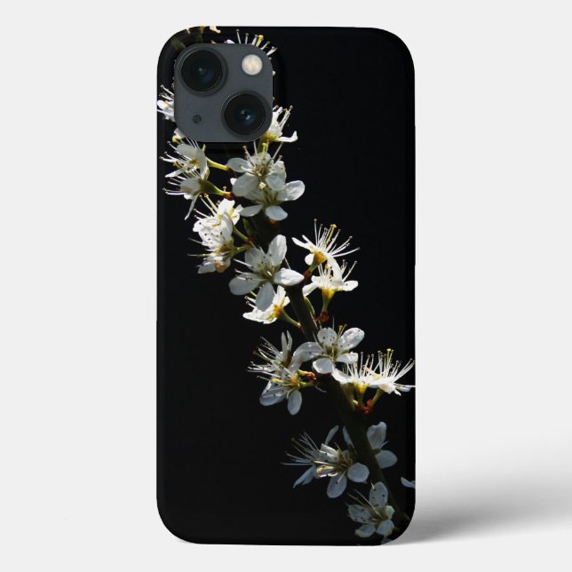 Hawthorn-Blume iphcnm Case-Mate iPhone Hülle (Rückseite)