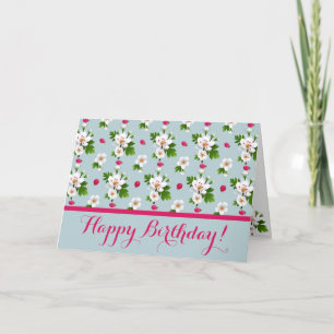 Hawthorn-Blume Karte