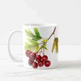 Hawthorn & Rose angesagte botanische Kunst, grüne Tasse
