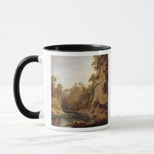Hawthornden Schloss, nahe Edinburgh, c.1820-22 (Ö Tasse