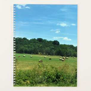 Hay Bales, Wytheville, Virginia Planer