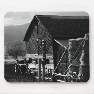 Hay Barn Mousepad