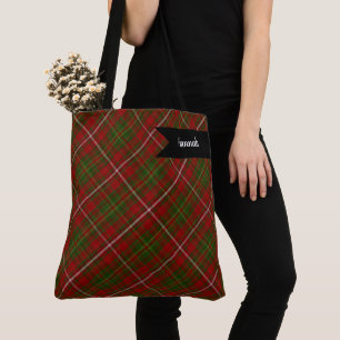 Hay Clan Rot und Grün Highland Karo Tasche