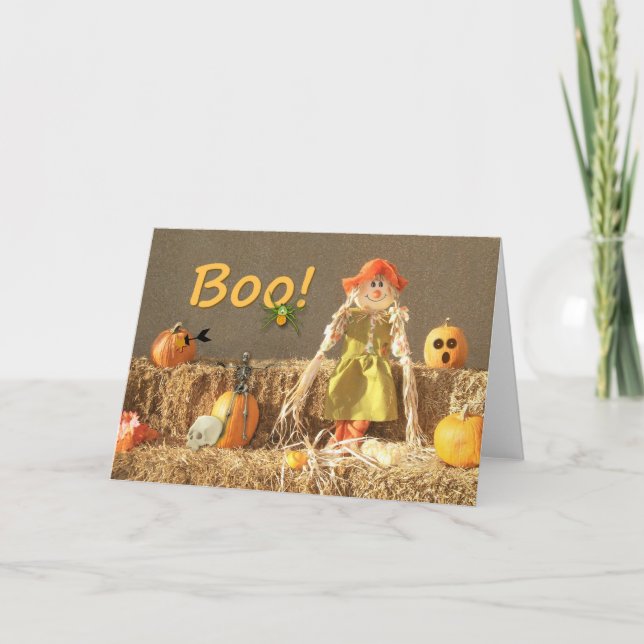 Hay Girl-Boo-Card Karte (Vorderseite)