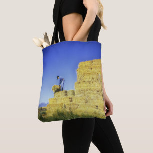 Hay Hauling Farm Ranch Cowboy Cowgirl Tote Bag Tasche