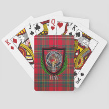 Hay Scottish Clan Tartan & Crest