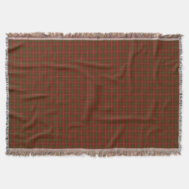 Hay Scottish Clan Tartan Kariert Pattern Decke (Vorderseite)