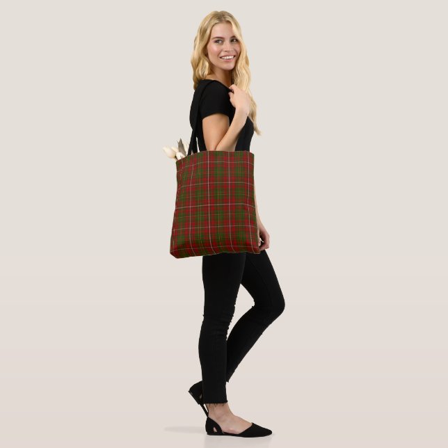 Hay Scottish Clan Tartan Kariertes Muster Tasche (Am Model)