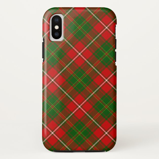 Hay tartan red kariert Case-Mate iPhone hülle (Rückseite)